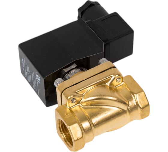 Изображение товара Электромагнитный клапан Ридан EV252WR, G 1/2, NBR (вода до 80 гр.С, воздух), нормально закрытый, 0…10 бар, с катушкой 220В, 50 Гц 042U511531R