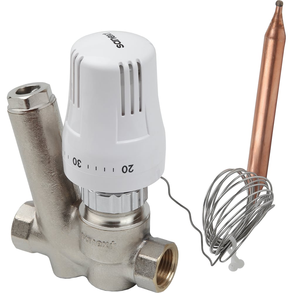 Изображение товара Термостатический балансировочный клапан SANEXT TV-L Ду15 1/2 Циркуляция