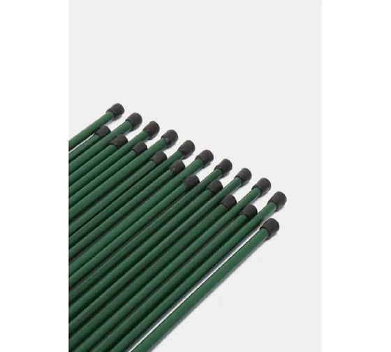 Изображение товара Колышки садовые для подвязки растений ЛЕТО металлические, h 1,5м, ст.труба d 10мм, 1 упаковка по 10шт. 22614