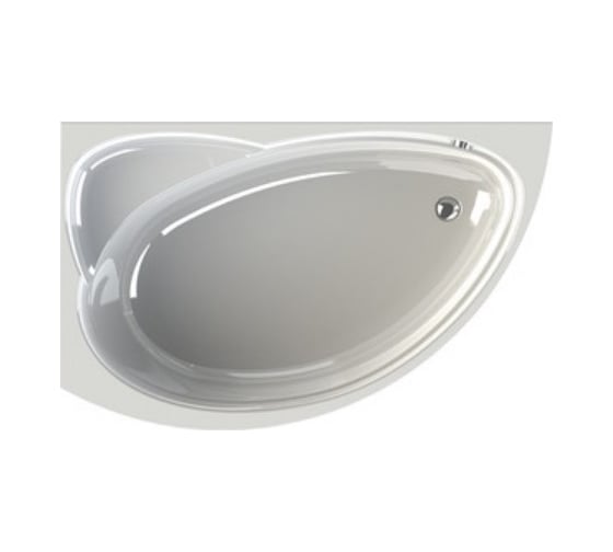 Изображение товара Акриловая ванна Радомир Модерна 160х100 левосторонняя каркас 2-01-0-1-1-214