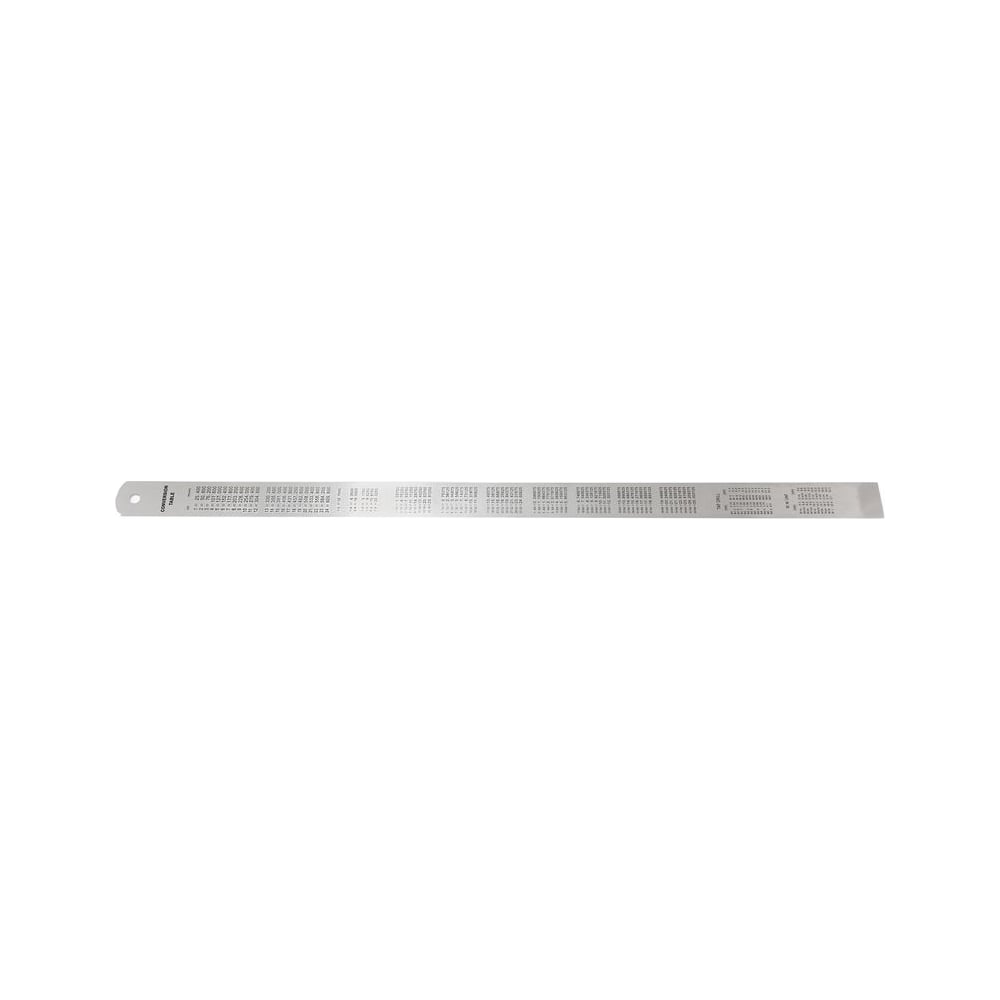 Металлическая измерительная линейка Forsage измерительная линейка sparta 305045 150 мм металлическая