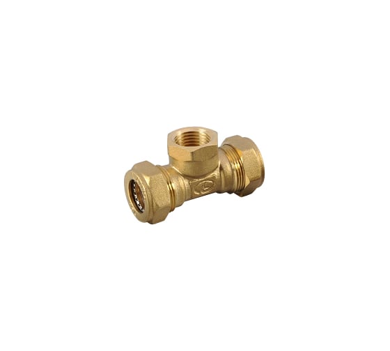 Изображение товара Тройник труба-внутренняя резьба-труба Lavita T/S 25х1х25 T/S 25*1*25