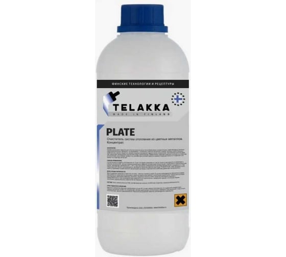 Изображение товара Очиститель систем отопления из цветных металлов Telakka PLATE 1л 4673763647353