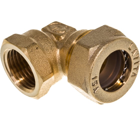 Изображение товара Угольник Lavita труба-вн. резьба E/S 15х1/2