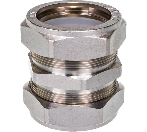 Изображение товара Соединительная муфта для гофрированной трубы Lavita усиленный C/P 50 НИКЕЛ