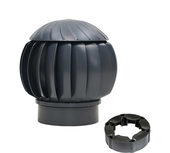 Изображение товара Нанодефлектор Gervent 160 мм с переходником на трубу НД+пере/граф