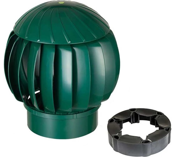 Изображение товара Нанодефлектор Gervent 160 мм с переходником на трубу НД+пере/зел