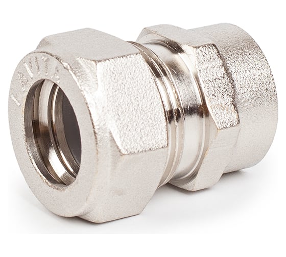 Изображение товара Муфта Lavita труба-вн. резьба усиленная V/S F 25х1 HP, НИКЕЛ V/S (F) 251" HP, НИКЕЛ