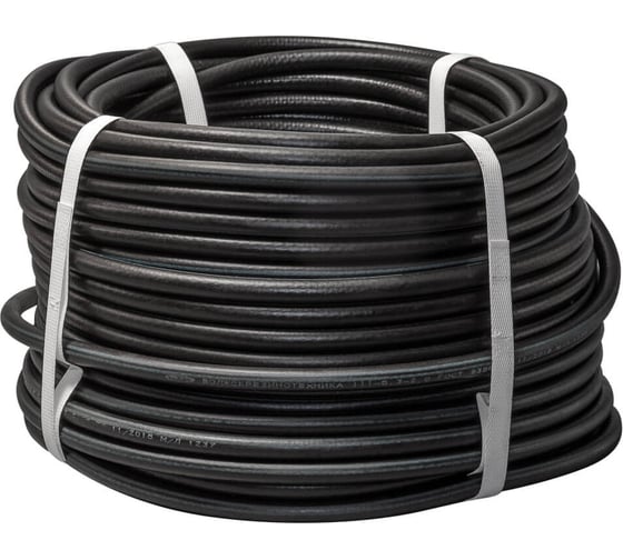 Изображение товара Рукав кислородный 6.3 мм (черный с синей полосой, бухта 50 м) ПТК 00000017838