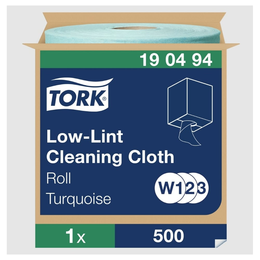 Изображение товара Нетканый материал для деликатной чистки TORK Premium 190494 22471, 500 шт, для автомобиля