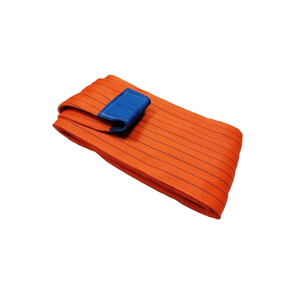 Изображение товара Буксировочный ленточный трос 8м 35т ООО Грузкомплект тбл358 оранжевый