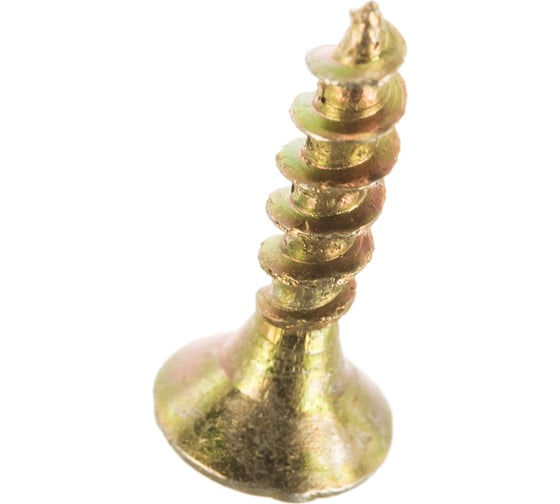 Изображение товара Шуруп VIPкрепеж желтый цинк 3,5х16 33шт 11316 VIP