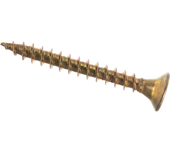 Изображение товара Шуруп VIPкрепеж желтый цинк 3,5х30 20шт 11322 VIPL