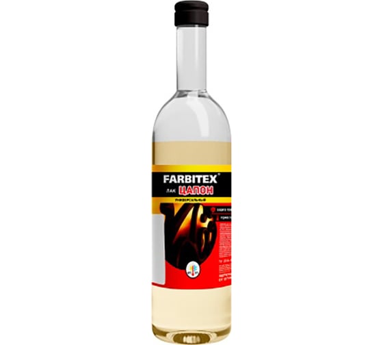 Изображение товара Лак Farbitex НЦ- 62 Цапонлак 0,5 л FARBITE 4100019581