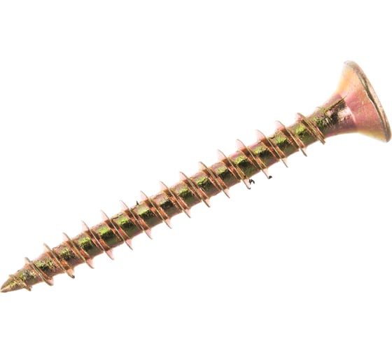 Изображение товара Шуруп VIPкрепеж желтый цинк 4,5х40 12шт 11364 VIP