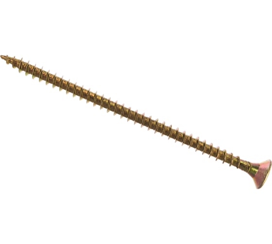 Изображение товара Шуруп VIPкрепеж желтый цинк 4,5х80 5шт 11374 VIP