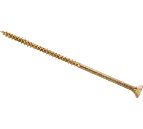 Изображение товара Шуруп VIPкрепеж желтый цинк 6,0х120 2шт 11416 VIPS