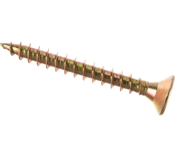 Изображение товара Шуруп VIPкрепеж желтый цинк 6,0х50 5шт 11404 VIP