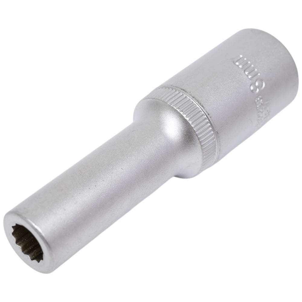 Изображение товара Головка торцевая глубокая 12-гранная 8 мм 1/2"DR THORVIK S13S2208