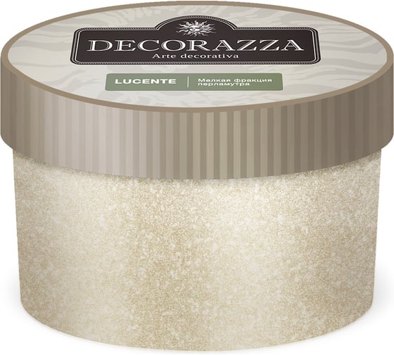 Изображение товара Наполнитель для придания декоративного эффекта DECORAZZA LUCENTE Perlamuter oro PL O 30 г DPL-O-030