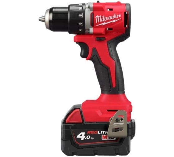 Изображение товара Аккумуляторная дрель-шуруповерт Milwaukee M18 BLDDRC-402C 4933492834