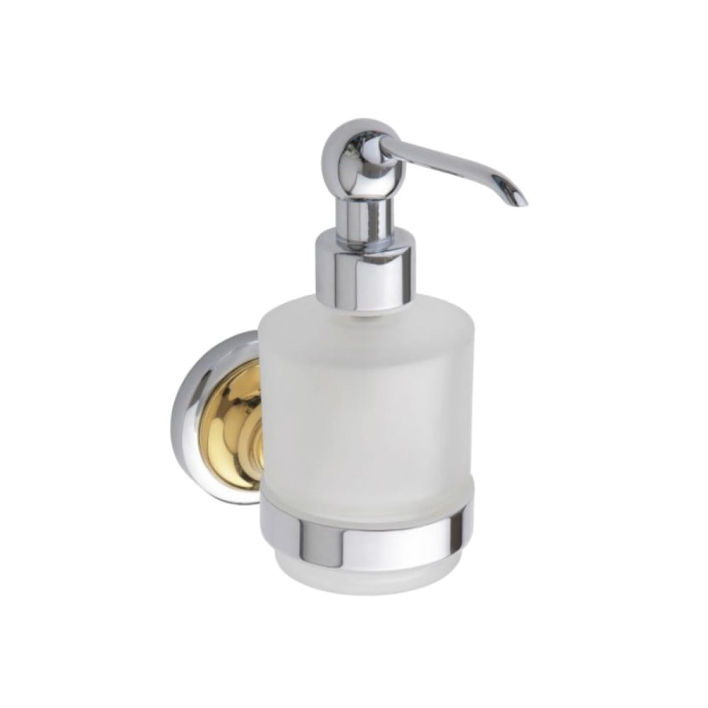 фото Настенный дозатор для жидкого мыла bemeta retro хром/золото, вариант mini 144209108