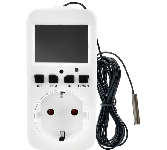 Изображение товара Розетка с таймером FERON TM27 электронная мощность 3600W/16A, 48972