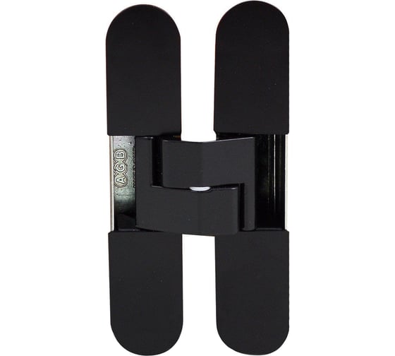 Изображение товара Петля AGB E30200.02.93.567 черный, ECLIPSE 3.0, 4 накладки в комплекте, блистер 43035