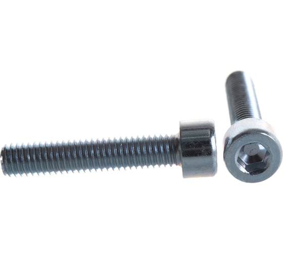 Изображение товара Винт ЦКИ DIN912, М6x50 мм, полная резьба, A2, HEX 5.0, 10 шт. 80706
