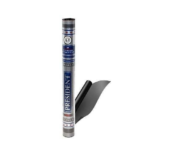 Изображение товара Тонировочная пленка в тубе PRESIDENT Dark Black 10%, 0.75х3 м 12718