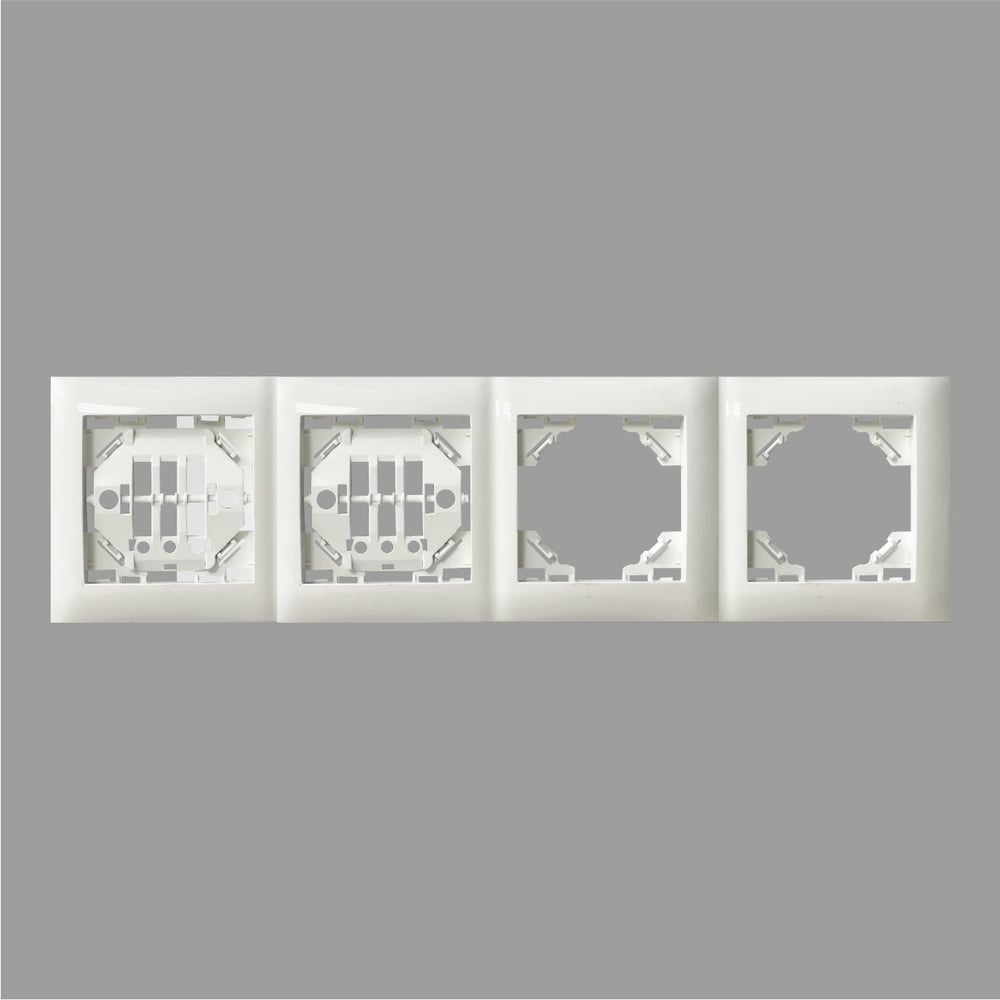 Изображение товара Рамка четверная горизонтальная ARTSUN STANDART F-4G-W