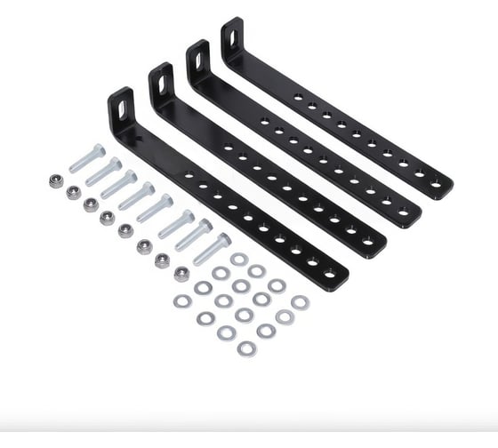 Изображение товара Комплект вертикального крепежа для инструментального ящика Татполимер (гайка, шайба, болт) 55274