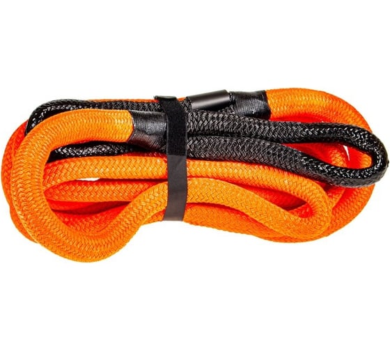 Изображение товара Трос буксировочный динамический 14000кг длина 9м, плетеный шнур 25мм KINETIC петля-петля в Megapower M-781409 724382