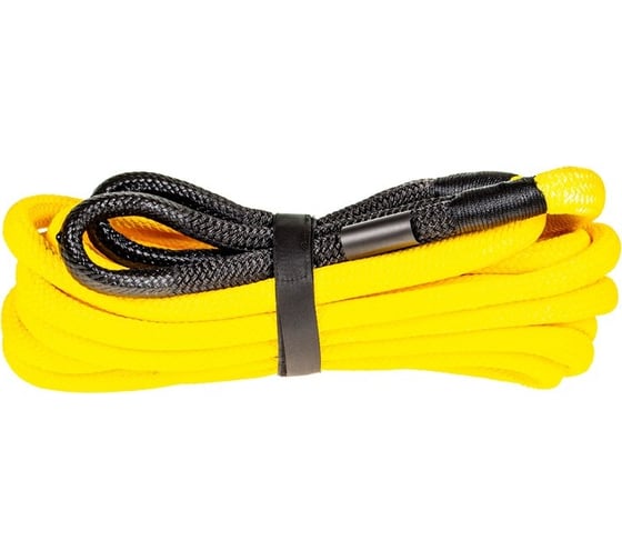 Изображение товара Трос буксировочный динамический 5700кг длина 9м, плетеный шнур 16мм KINETIC петля-петля в Megapower M-780579 074681