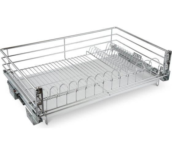 Изображение товара Выкатная сушка Lemax prof с доводчиком, в нижнюю базу 600 мм, с поддоном, фасадным креплением SND 600