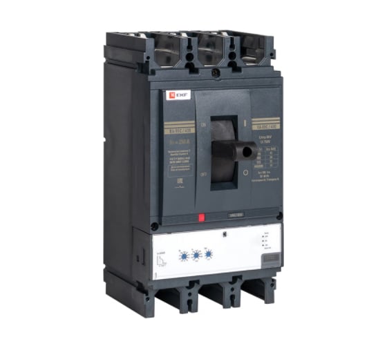 Изображение товара Автоматический выключатель EKF PROxima ВА-99C, 400/250А, 3P, 45кА mccb99C-400-250