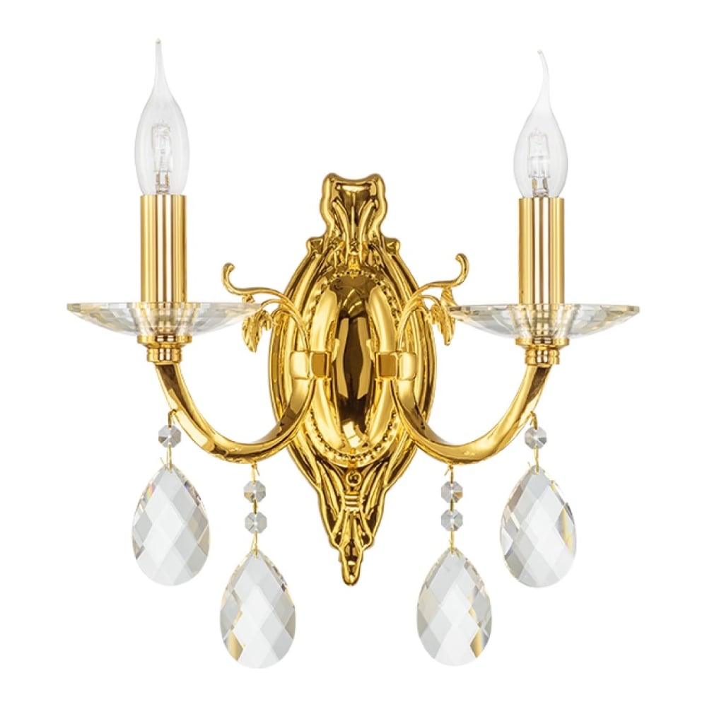 Изображение товара Бра Lightstar Stregaro 694622 стильное арт-деко освещение с хрустальными элементами