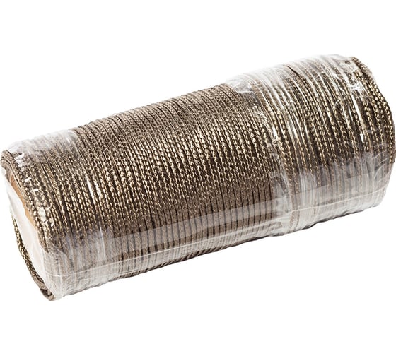 Изображение товара Шнур базальтовый безасбестовый HIMPT Ф 06 мм Basfiber бухта 50 пог.м 00-00003632