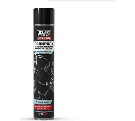 Изображение товара Полироль для приборной панели Прохим Вишня, аэрозоль, глянцевый, 1000 мл. AVS AVK-866 A85270S