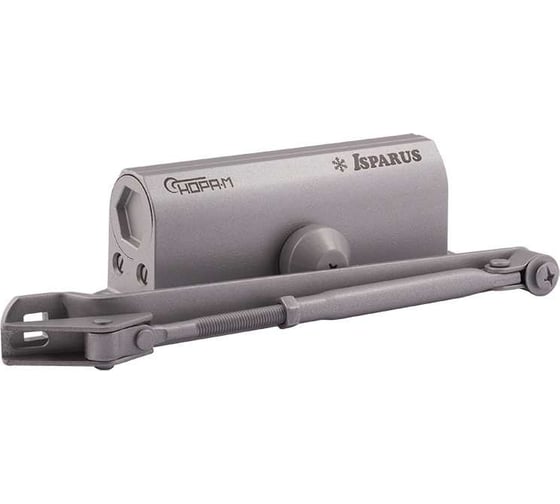 Изображение товара Доводчик НОРА-М Isparus 420 Plus серый 4606555095865