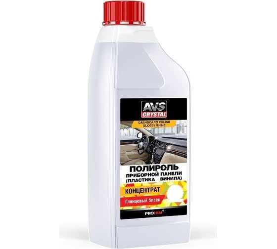 Изображение товара Полироль для приборной панели Прохим глянцевый, концентрат, вишня, 1000 мл. AVS AVK-775 A40903S