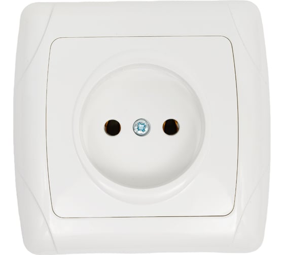 Изображение товара Розетка без заземления ARTSUN (встраиваемая) (PC-поликарбонат) OPTIMAL SO 10-1-W