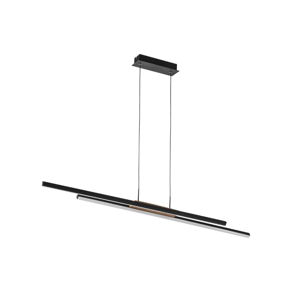 Изображение товара Люстра подвесная Lightstar Lodi 723527 современная 120 см черная с акриловым плафоном