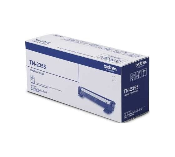 Изображение товара Тонер-картридж повышенной емкости Brother TN-2355 для HL L2320D, HL L2365DW, DCP L2540DW, MFC L2700D, MFC L2700DW, MFC L2740DW, 2600 стр TN2355