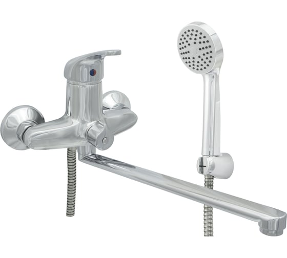 Изображение товара Смеситель для ванны ЦС однорук. СМ 300-4 D35 М-42 плоский излив L-300 мм СТ300003