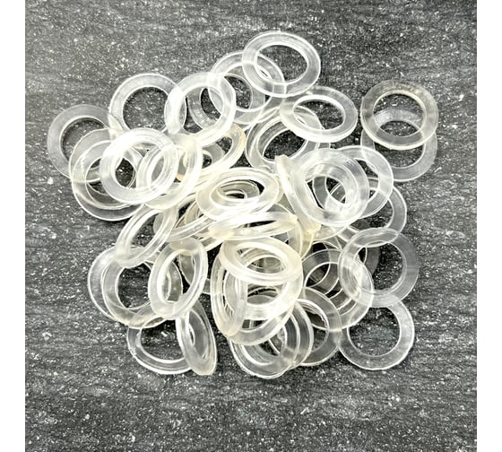 Изображение товара Набор прокладок (ПВХ пластикат) Профитт 1, 19х30 мм, 50 шт. 9271589