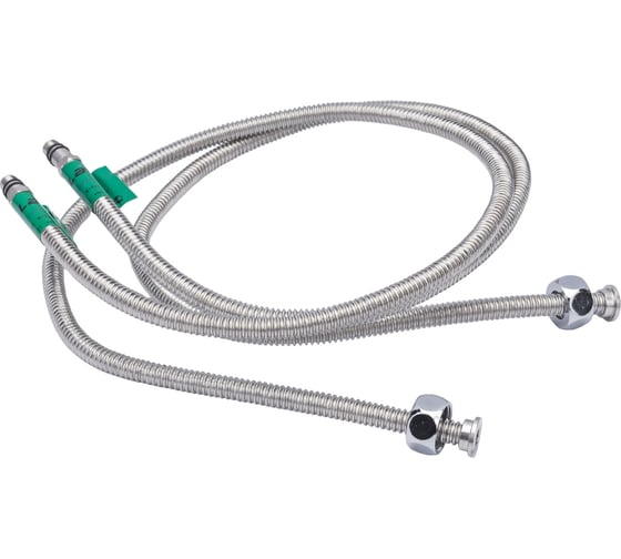 Изображение товара Подводка для смесителя из нержавеющей гофрированной трубы Lavita 1/2хМ10, гайка-штуцер HF-C1000L