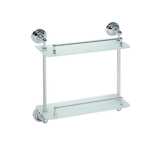 Изображение товара Стеклянная полка BEMETA RETRO хром 144301122