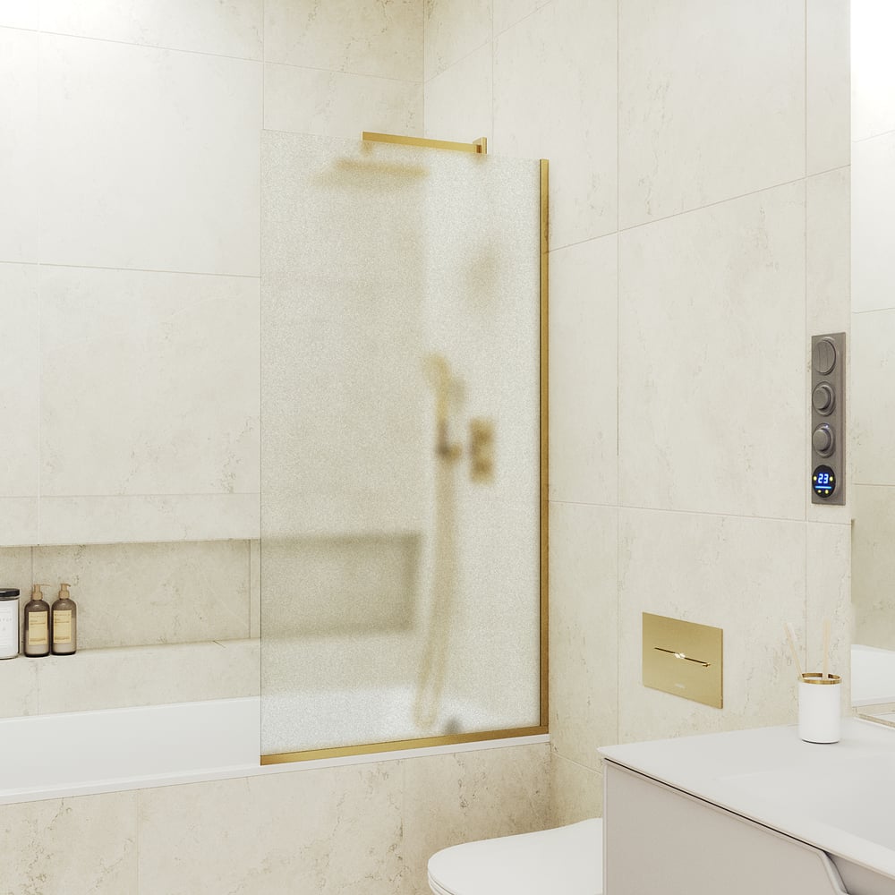 Изображение товара Шторка для ванны в узком профиле MaybahGlass MGV-253-3у Изображение товара Шторка для ванны в узком профиле MaybahGlass MGV-253-3у