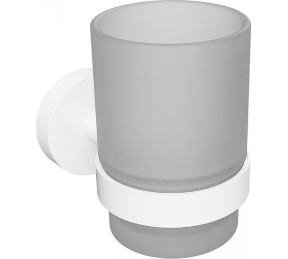 Изображение товара Стакан с держателем для зубных щеток BEMETA WHITE 104110014